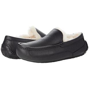 乐福鞋 休闲冬季 羊毛厚保暖真皮一脚蹬便鞋 豆豆鞋 UGG男鞋 美版 棉鞋