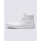 范斯男女情侣款 Hi小白鞋 帆布高帮板鞋 VANS 经典 系带春夏Sk8 正品