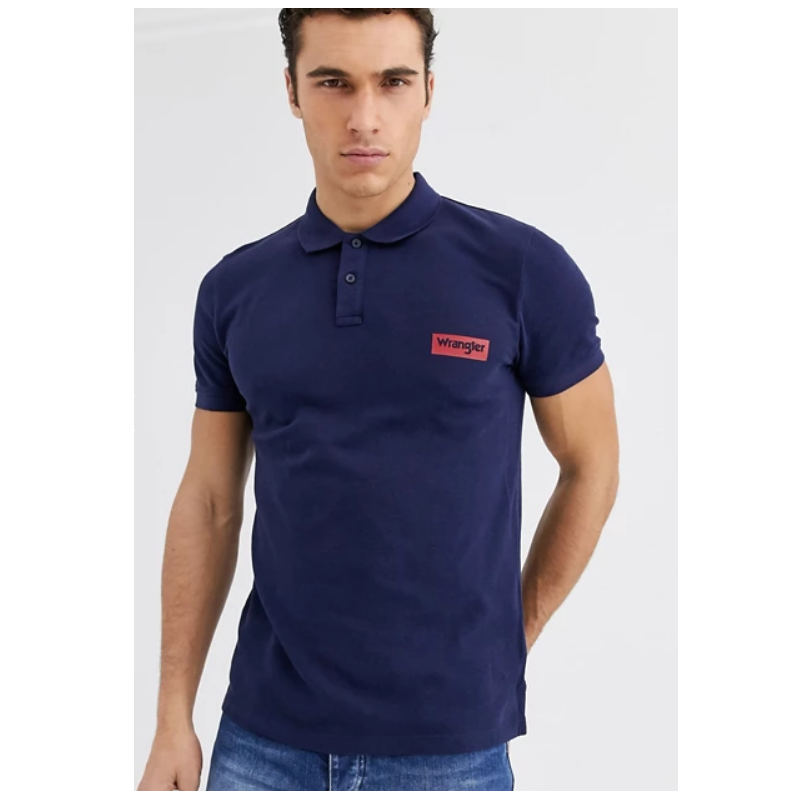 威格wrangler男polo衫短袖春夏纯棉商务休闲logo潮透气上班网球jx