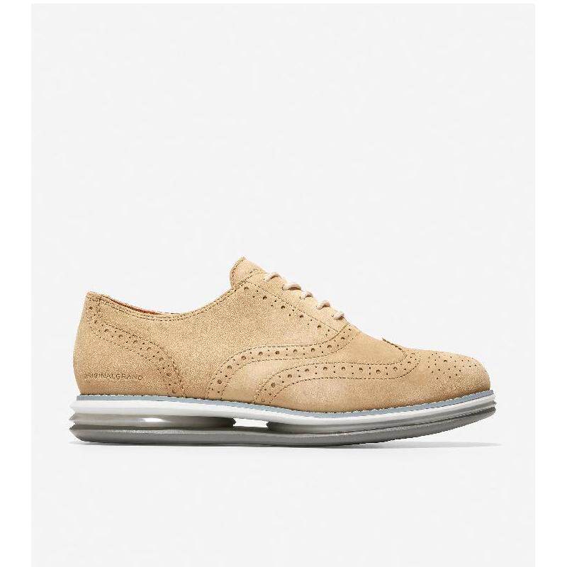 Cole Haan/可汗女休闲皮鞋牛津鞋正品透气缓冲软垫舒适W22865