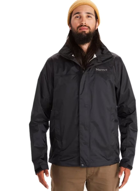 MARMOT/马魔山土拨鼠男冲锋衣夹克外套连帽冲锋衣户外春秋MARZ99B
