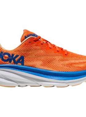 Hoka OneOne男鞋跑鞋Clifton 9运动鞋舒适缓冲减震加宽版HOKZ07K