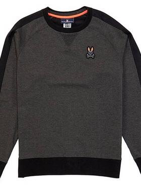 Psycho Bunny男士T恤圆领长袖LOGO宽松百搭简约正品20036605