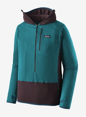 巴塔哥尼亚PATAGONIA男抓绒套头连帽衫保暖吸汗户外运动美版40069