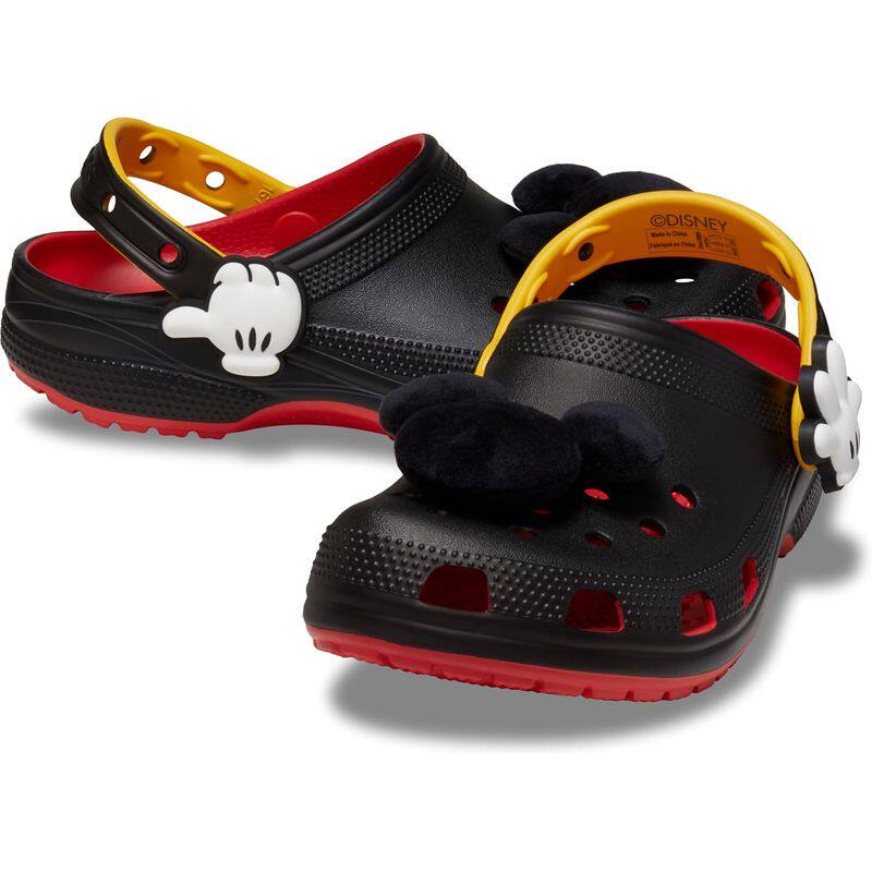 Crocs男女款成人洞洞鞋 迪士尼米老鼠限量拖鞋包头拖轻便舒适贴合
