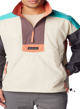 Columbia哥伦比亚男Riptide复古夹克冲锋衣防水防风立领拉链外套