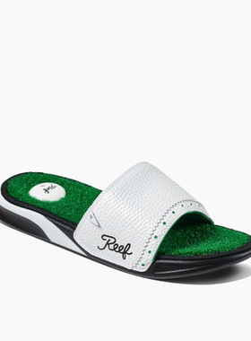 REEF男鞋拖鞋凉拖耐用合成皮革人造草鞋垫高尔夫球后跟垫百搭