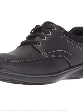 Clarks/其乐男皮质圆头系带舒适休闲皮鞋包邮正品316088