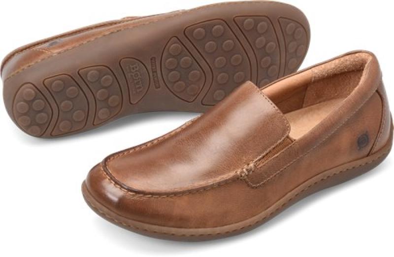 born博仁透气驾车正品休闲皮鞋