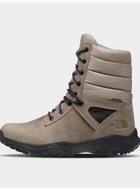 北面The North Face男棉靴冬季短靴皮质雪地防水保暖正品NF0A4OAI