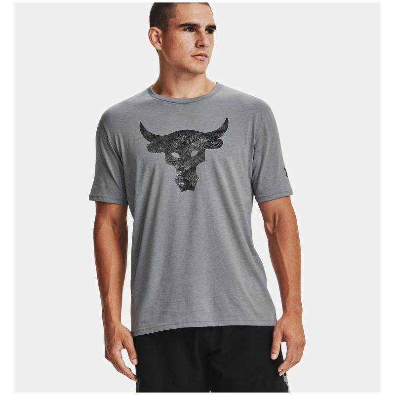 under armour/安德玛男t恤运动短袖圆领牛头印花棉质正品1357186