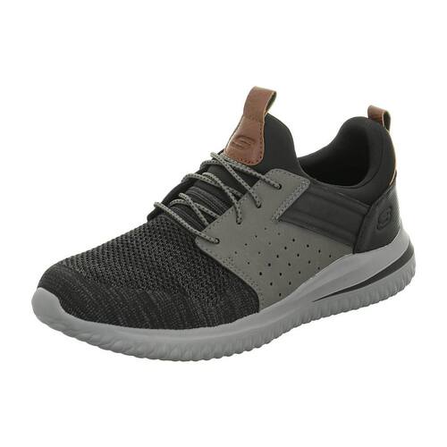 Skechers/斯凯奇男鞋健步鞋一脚蹬休闲牛津鞋Delson 3秋季运动鞋