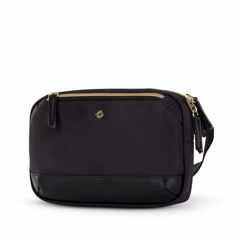 Samsonite/新秀丽单肩包腰包斜挎包RFID两用小巧收纳包通勤休闲包