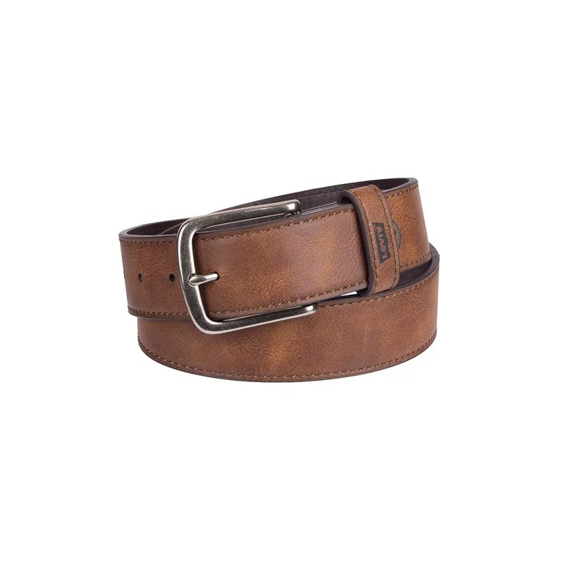 Levis/李维斯男士腰带皮质针扣