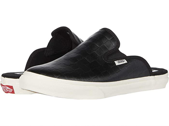 Vans/范斯女鞋拖鞋皮质平底鞋休闲鞋包头正品V1266N
