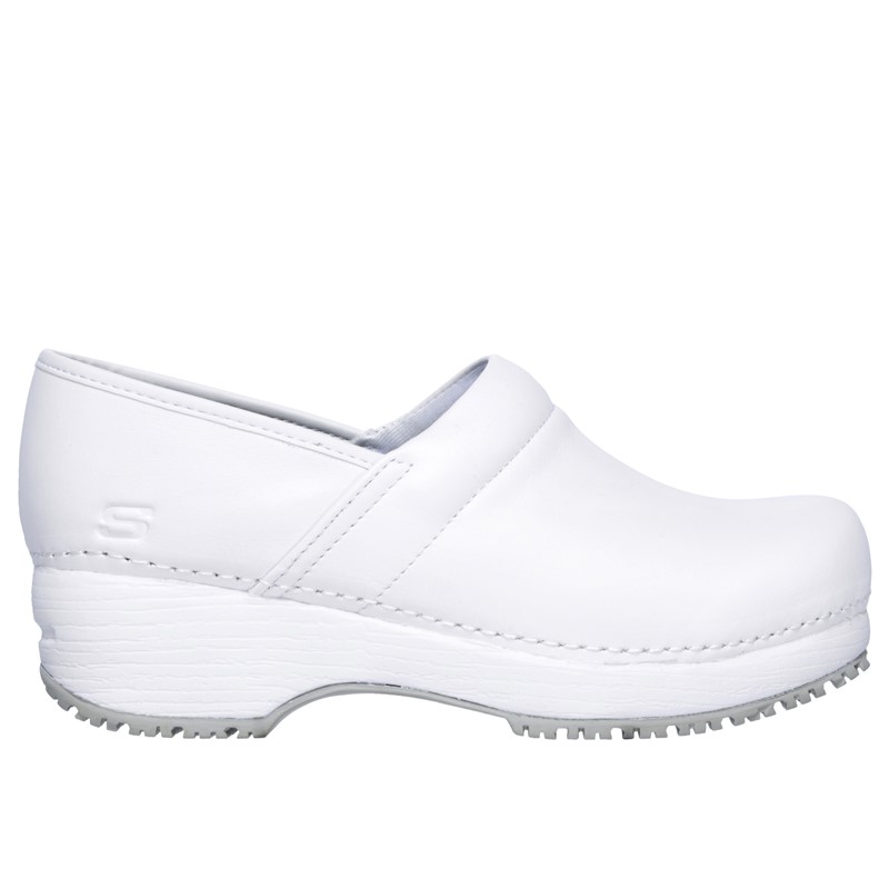 Skechers/斯凯奇女时尚休闲鞋一脚蹬小白鞋厚底运动缓震春秋正品