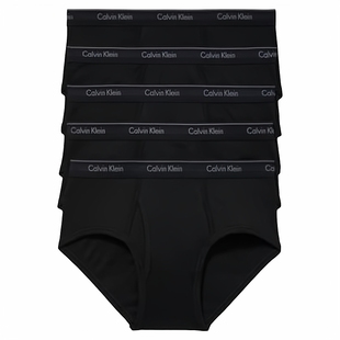 CK男士内裤5条三角内裤Calvin Klein内裤纯棉吸汗防臭透气送男友