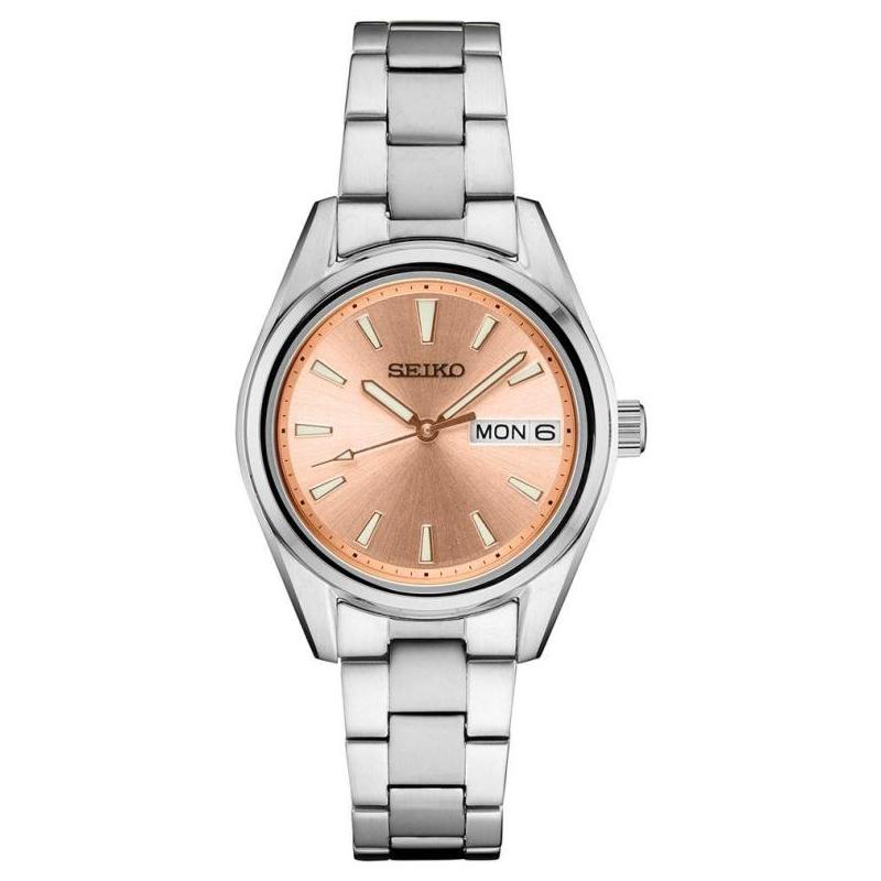 Seiko/精工女手表石英经典29.8mm钢带防水礼物腕表11437118