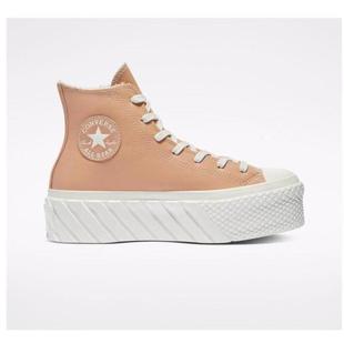 休闲鞋 纯色系带中帮厚底百搭透气正品 匡威女鞋 Converse 573073C