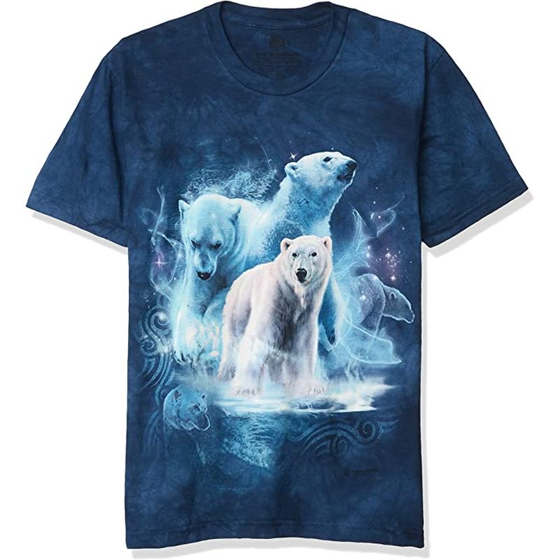 夏季短袖TheMountain3D纯棉男