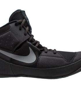 Nike/耐克男士摔跤靴拳击鞋举重高帮散打网面透气正品A904M