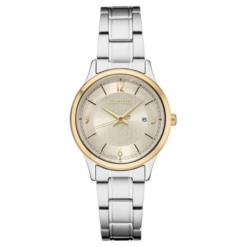 Seiko/精工女手表石英50周年纪念不锈钢带28.7mm腕表9977586