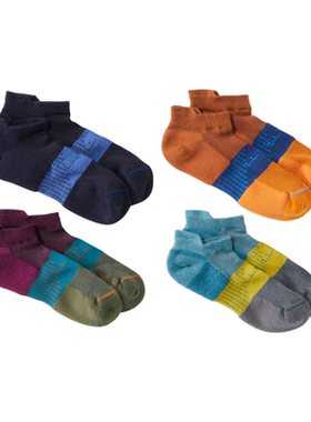 L.L. Bean/宾恩男士袜子短装低装低筒四双装夏季正品TA516247
