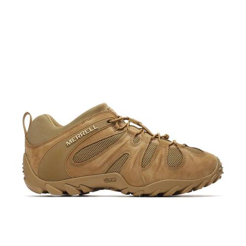 迈乐/Merrell男鞋徒步鞋防水磨砂皮革拼接透气耐磨抓地抗菌除臭