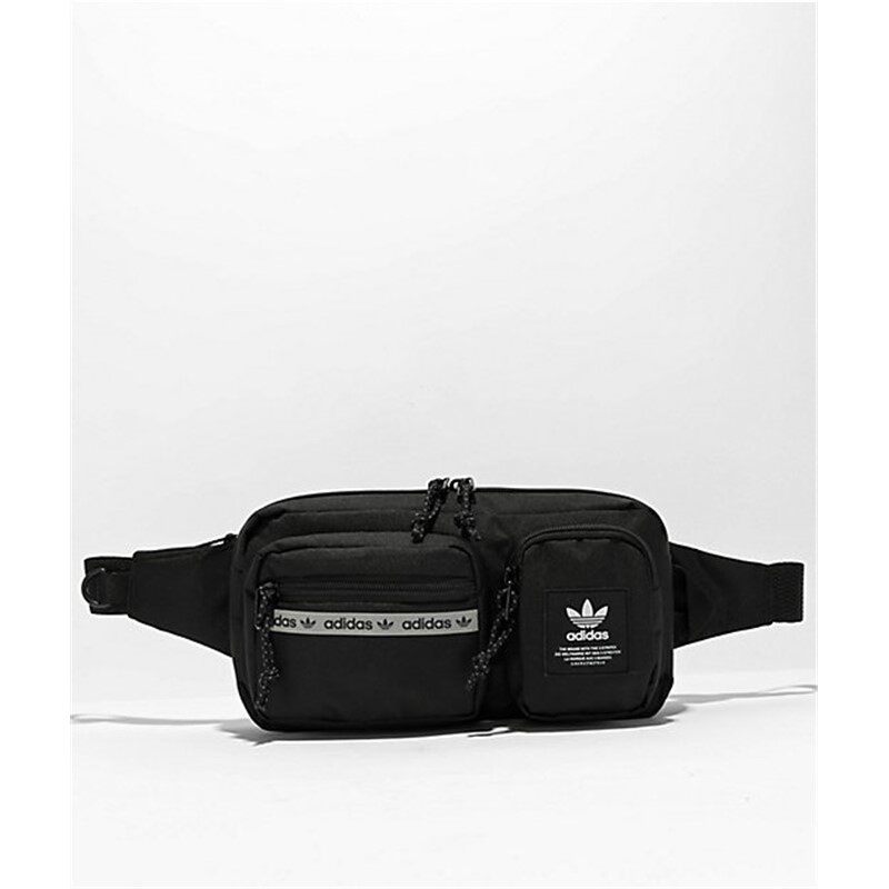 Adidas/阿迪达斯男女腰包休闲包户外运动骑行手机零钱包小巧正品