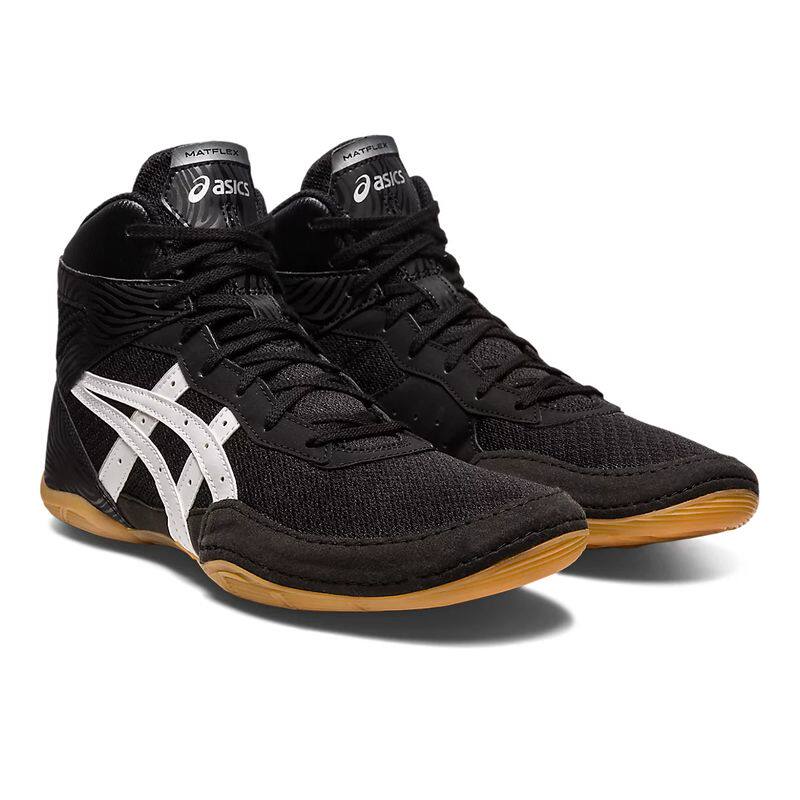 ASICS/亚瑟士男子摔跤鞋MATFLEX 7运动鞋专业训练鞋高帮抓地 缓震
