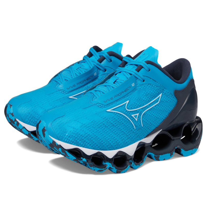 Mizuno/美津浓男鞋运动鞋跑步鞋减震Wave Prophecy 12系带9814416