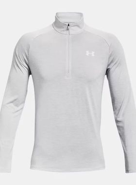 Under Armour/安德玛T恤男1/2拉链速干长袖运动透气夏季1328495