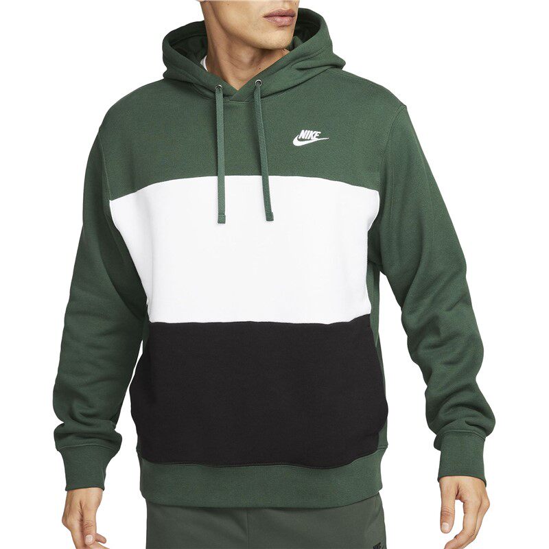 Nike/耐克男子卫衣连帽衫拼色宽松运动上衣春秋保暖百搭柔软美版