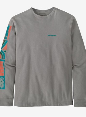 巴塔哥尼亚PATAGONIA男款长袖T恤打底衫圆领轻户外运动美版39686