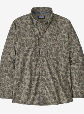 巴塔哥尼亚PATAGONIA男款长袖衬衫凉爽春夏弹力防晒速干美版52198