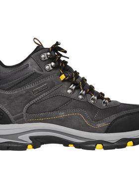 斯凯奇Skechers男鞋工装鞋中帮厚底防水户外春秋正品65672-GRY