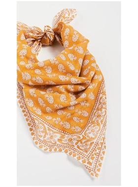 Madewell女围巾印花图案纯棉舒适百搭时尚新款正品MADEW43958