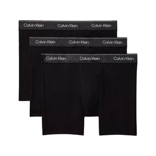CK内裤 内裤 3条装 平角内裤 送男友轻奢 Calvin 棉质限量版 Klein男士