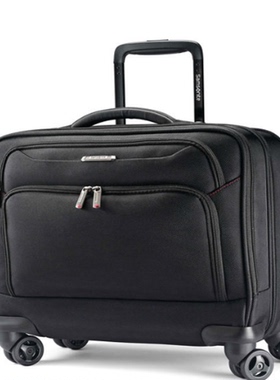 新秀丽Samsonite 拉杆箱旅行箱 黑色万向轮登机箱男机长箱89438
