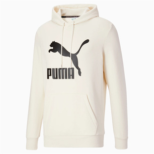 彪马男卫衣长袖 连帽衫 舒适保暖套头经典 Puma logo纯色冬季 正品