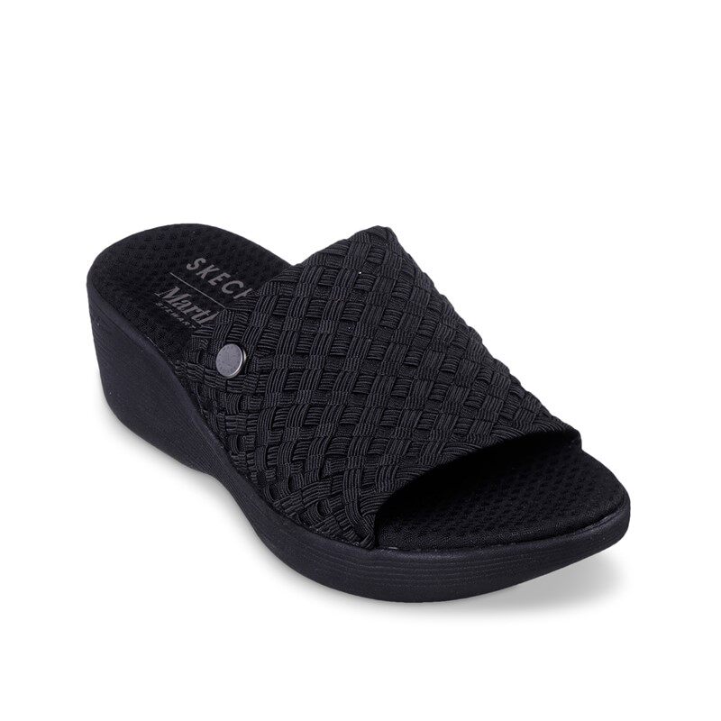 Skechers/斯凯奇时装凉鞋高跟鞋拖鞋露趾通勤户外缓震潮流女正品