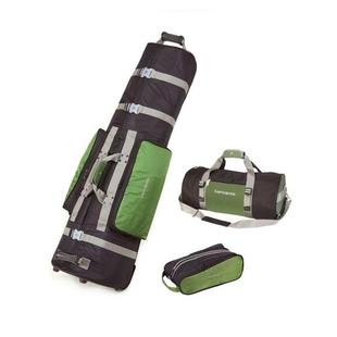 Samsonite Deluxe正品 10574986 新秀丽男高尔夫旅行袋休闲3件套装