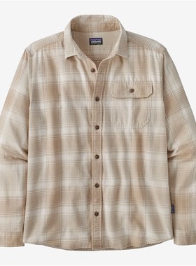 巴塔哥尼亚PATAGONIA男款衬衫长袖法格子兰绒纯棉柔软轻美版42410