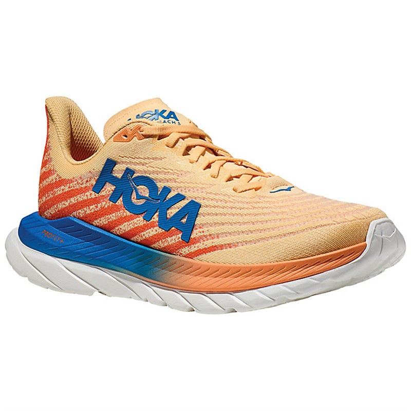 HOKA ONE ONE男子运动鞋Mach 5休闲缓震轻量跑步户外低帮网布正品