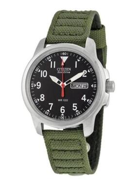 Citizen/西铁城男士手表皮带腕表礼物通勤轻奢正品BM8180-03E