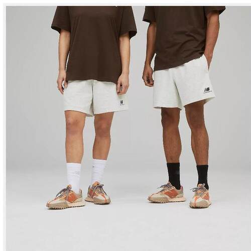 NEW BALANCE NB男女款运动短裤经典直筒情侣款美国直邮US21500