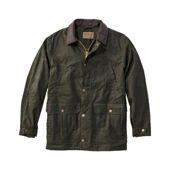 L.L. Bean里昂比恩男夹克外套蜡棉户外翻领防风做旧耐磨春秋大衣