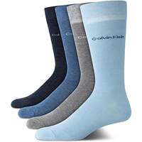 CK Men's socks Calvin Klein Formal socks 4 pairs Sweat-absorbing combed cotton high Socks anti-odor Foot Sports socks thumbnail 7