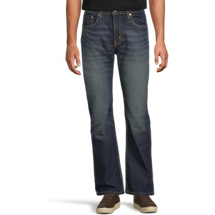 Levi's李维斯牛仔裤男士长裤直筒裤中腰527系列修身版棉质春秋季