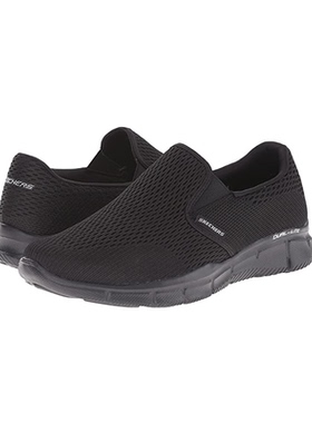 Skechers/斯凯奇男休闲鞋运动网面一脚蹬支撑防滑软底春秋 37471
